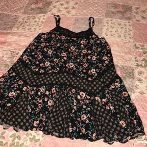 Flowered & pattern dress!